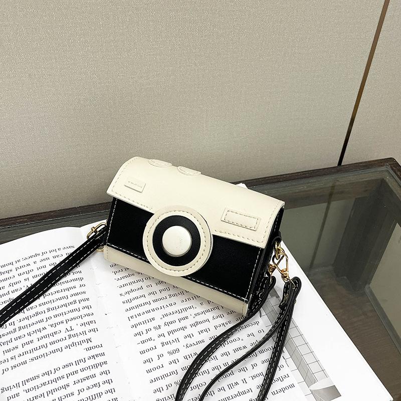 

Тенденция сочетания цветов милая японская маленькая квадратная сумка женская свежая повседневная мечта милая в стиле камеры универсальная сумка-мессенджер чёрный