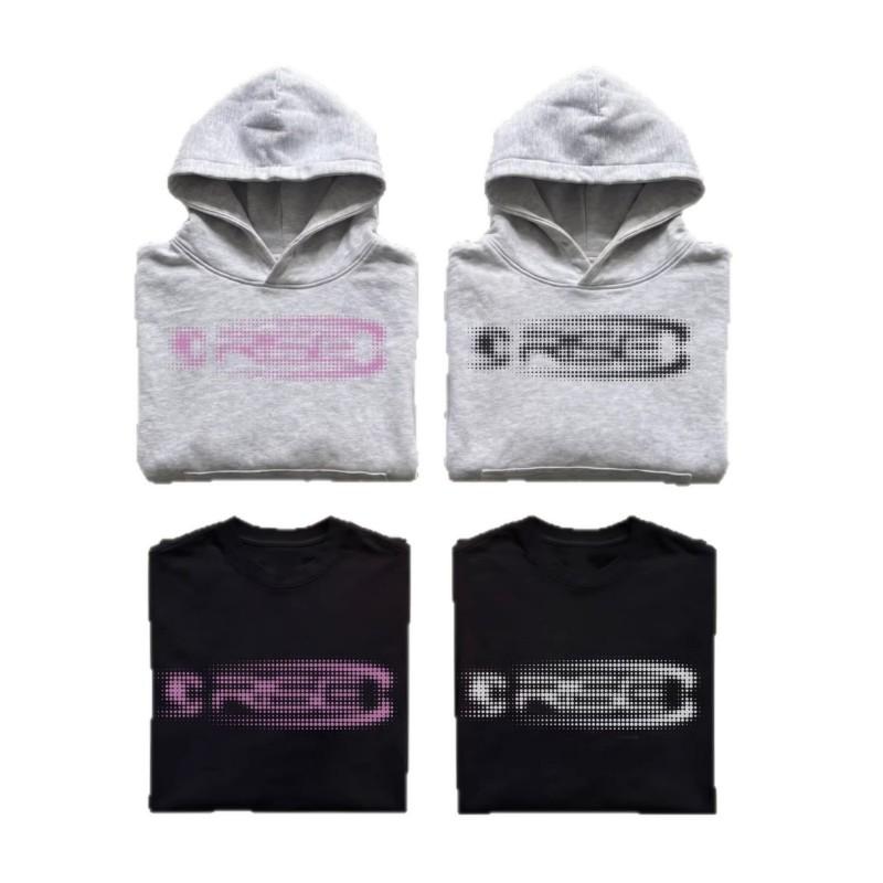 Unisex Oversized Cotton Hoodie With 3D Graphic Print Streetwear Loose Fit Hip Hop Sweatshirt