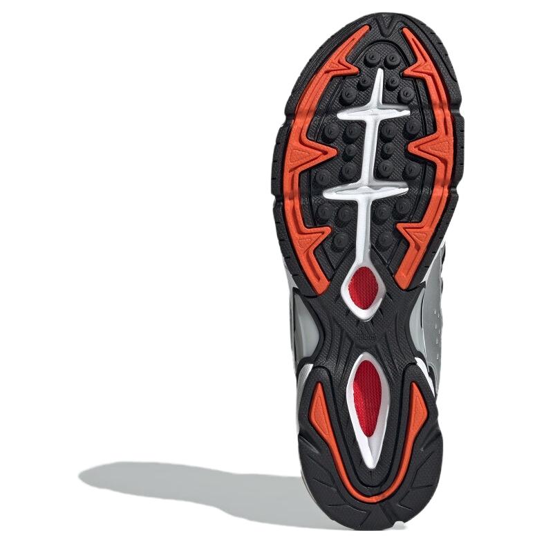 Adidas Temper Run 2.0 Comfortable Versatile Slip-Resistant Durable Low-Top Casual Running Shoes Men sneaker White Black Orange JI4642