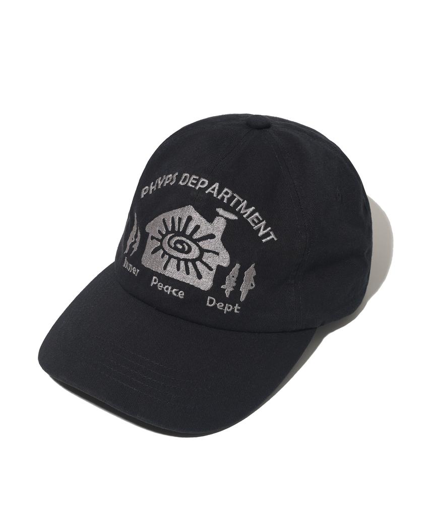 PHYSICAL DEPARTMENT Sunset House Ball Cap_Black
