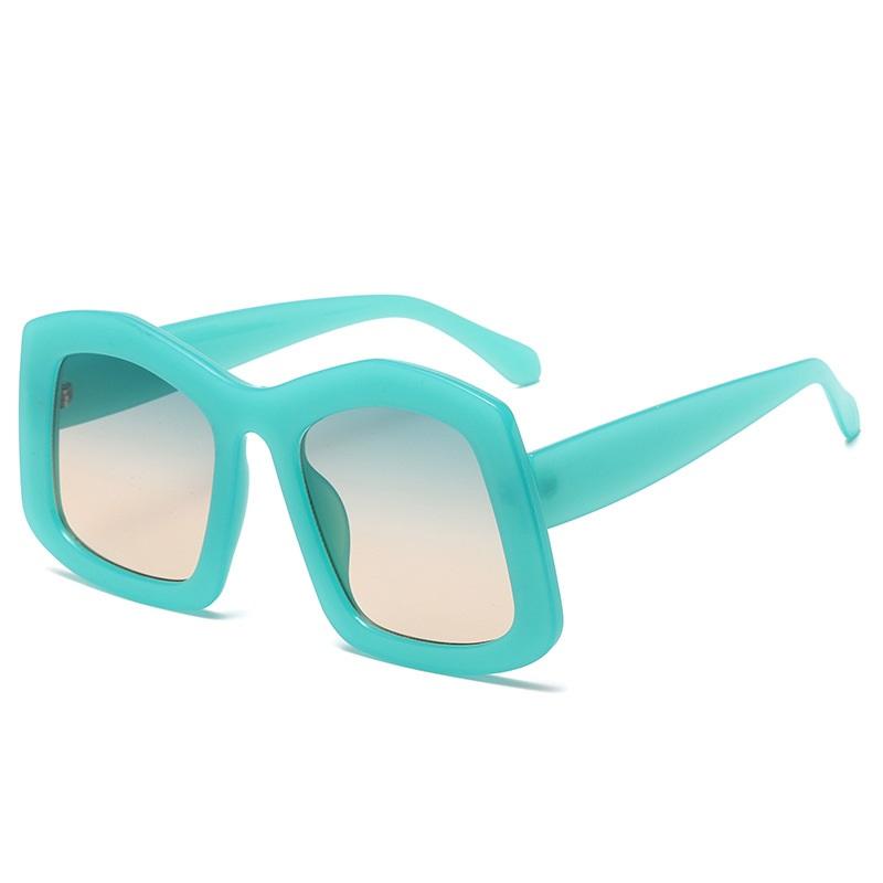 New Oversize Square Sunglasses Women Men Vintage Big Frame UV400 Shades Fashion Sun Glasses Eyewear