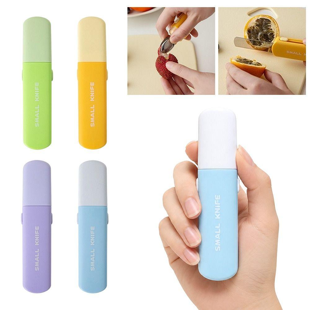 Stainless Steel blades Fruit Peeling Tool Folding Design Multi-Functional Peeler Kitchen Use