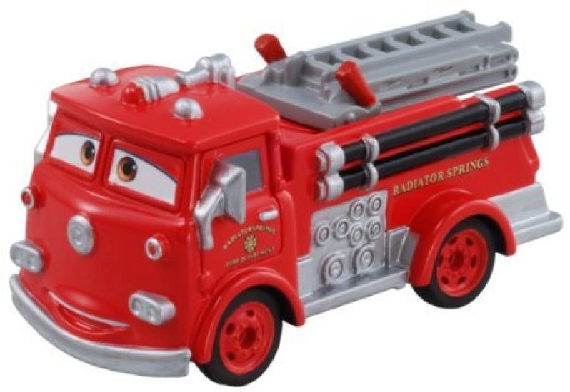 TAKARA TOMY Disney Cars Tomica Cars Red Miniature Car Toy for Ages 3 and Up C-7