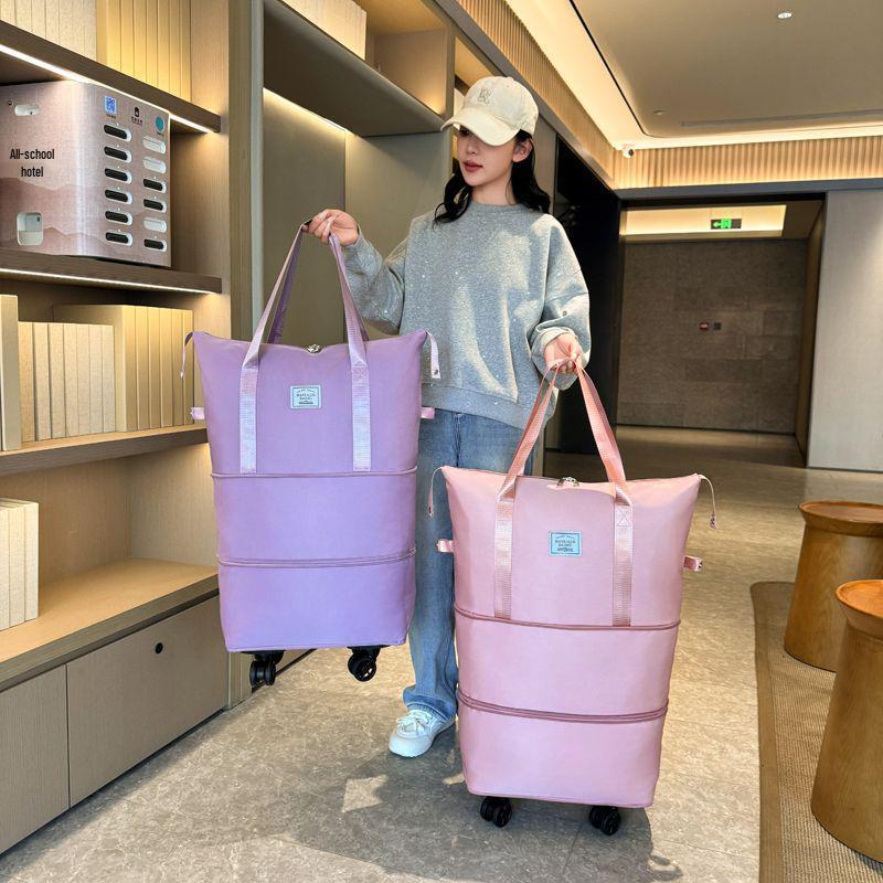 Bardzo duża torba podróżna na kółkach uniwersalnych - Idealna na podróże służbowe i krótkie wyjazdy