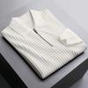 Men's 2022 Autumn/Winter Half-Zip Knit Polo Sweater