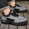 Work Safety Sneakers Outdoor Men Casual Sneakers Fashion Hiking Sneakers Man Runing Shoes Anti-slip Durable Mens Tooling Shoes