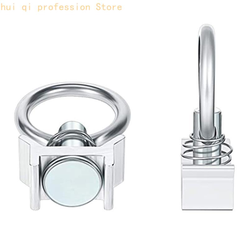 Stainless Steel Track Fitting L-Track Single Fitting with O-Ring for Create Tie-Down Anchors Points H8WE