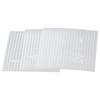 Knitting Plastic Sheet Mesh Embroidery Piece Plastic Mesh Canvas Sheet Transparent Plastic Sheet DIY Craft