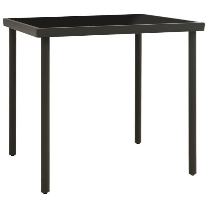 VidaXL Mobilier de Salle à Manger d'Extérieur 3 pcs Ensemble de Meubles à Dîner de Jardin Table et Chaises de Repas de Patio 3073531
