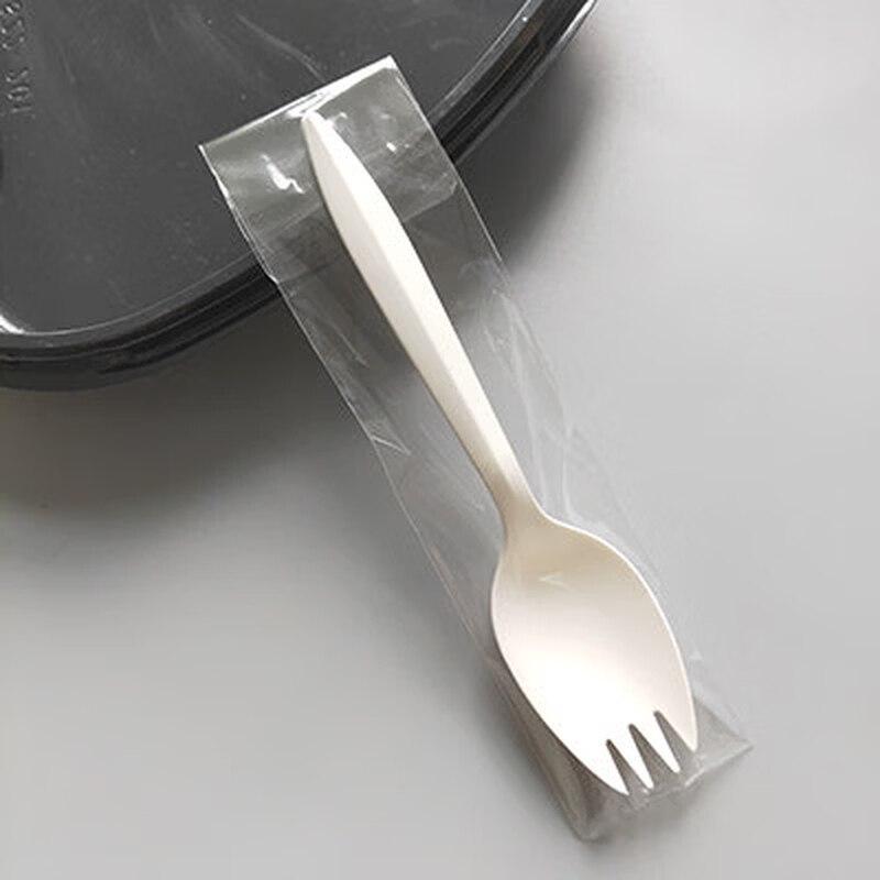 ZISIZ Disposable Corn Starch Spoons