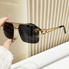 Sunglasses Men Fashion Rimless Sun Glasses Shades Lens Ladies Frameless Eyeglasses