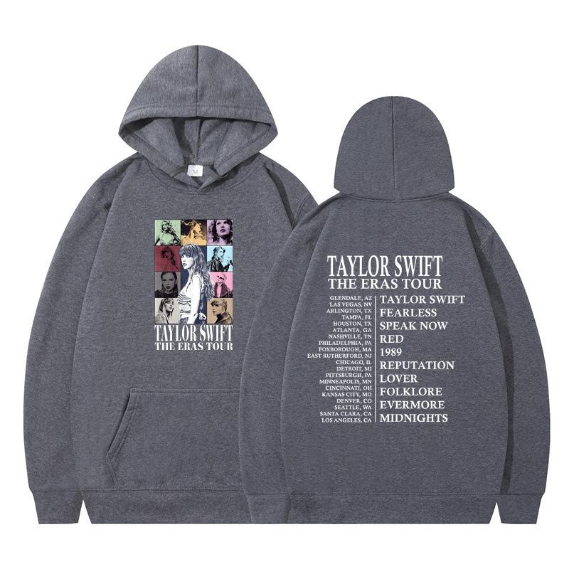 New Spring and Autumn American High Street Kanye Men's and Women's Same Spoofing Character Graffiti Alphabet Hooded Sweater