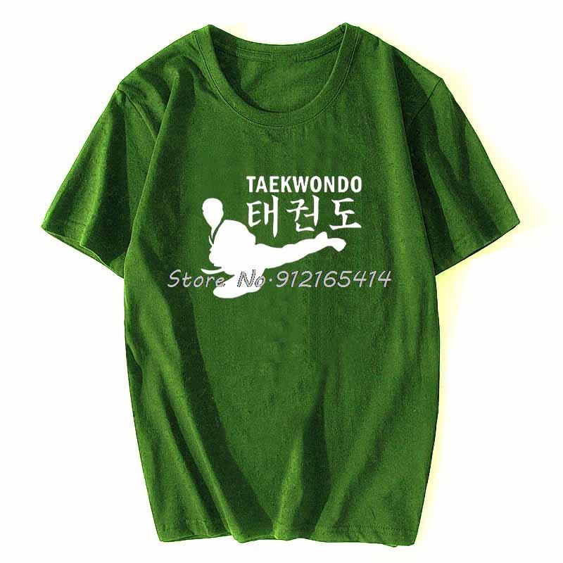 Taekwondo Kicking Birthday Funny Unisex Graphic Fashion New Cotton Short Sleeve T Shirts Oneck Harajuku Tshirt Streetwear
