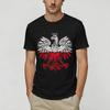 Vintage Polen Polska Flagga T-shirt Sommar Ren Bomull T-shirts För Unisex Hipster T-shirt Kortärmad Y2K Casual Toppar