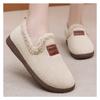 Fashion Autumn and Winter New Women's Warm Comfortable  and Casual Home Cotton Slippers with Added Plush and Thick Cotton Boots