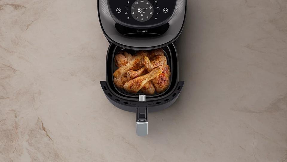 Philips Airfryer | NA322/00 Řada 3000 | Výkon 1400 W | Objem 4,2 L | RapidAir Plus | Černý