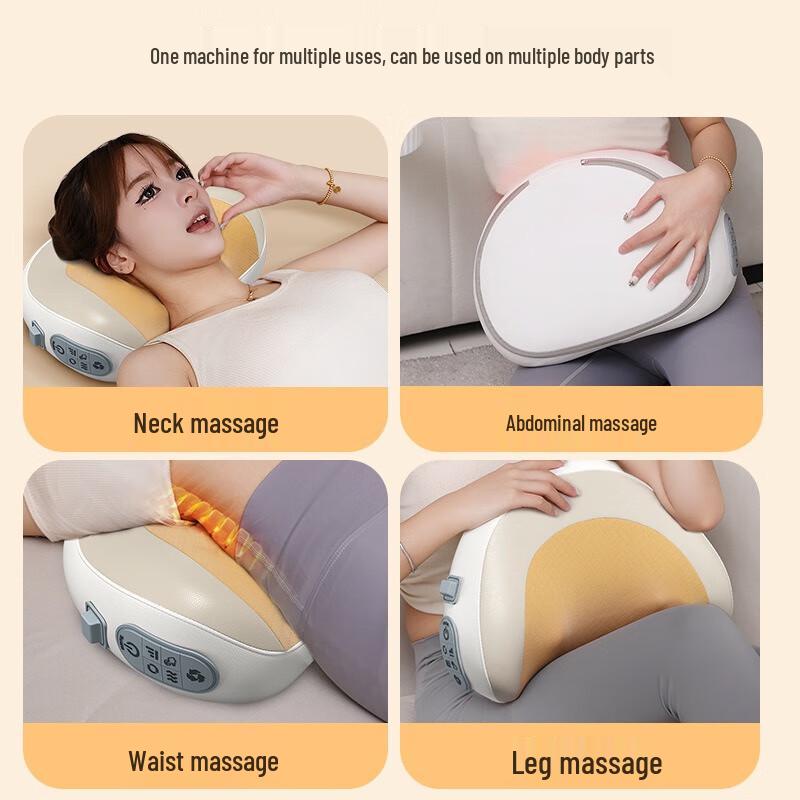 Enlong Rechargeable Neck and Back Massage Pillow