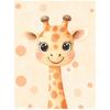 Plakat Żyrafa Z Kropkami Plakat Żyrafa Z Kropkami, 70X100 Cm, Bez Ramy, Płótno Premium Na Blejtramie
