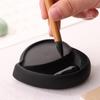 Peach Heart Inkstone - Anti-Drying Calligraphy & Chinese Painting Practice Tool