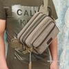 Large Capacity Men's Korean Style Canvas Fanny Pack and Wallet