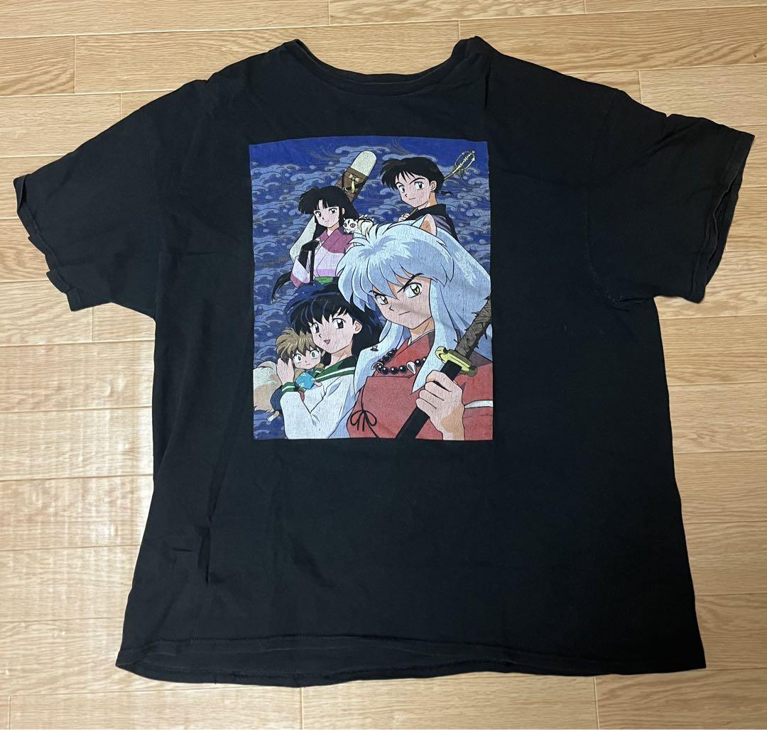 

[Б/У] 00-е~ Аниме-футболка Инуяша с коротким рукавом Аниме L Aimyon