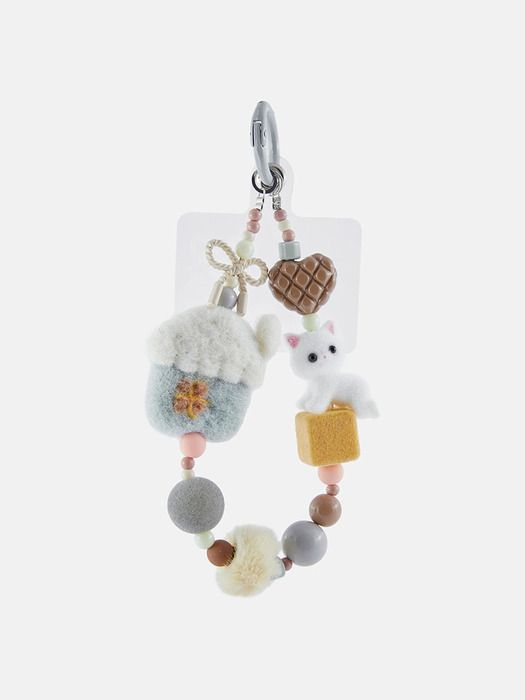 

JUDY AND PAUL Ollan Lovely Cat Keychain basic