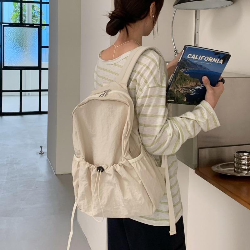 Dual-shoulder Bag, College Student Schoolbag, Sports Backpack, Lightweight Travel Backpack Casually