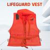 Flood Rescue Vest Adult Emergency Flotation Device with Storage Pockets Water Survival Safety Gear