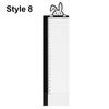 Screen Computer Side Panel Desktop Plastic Holder Message Memo Board Label sticker Remind Memo Pad
