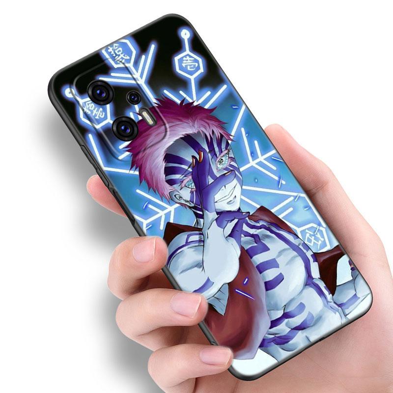 Etui na telefon Anime Demon Slayer dla Xiaomi POCO F2 F3 M2 M3 M4 X3 X4 Pro NFC F4 GT 5G F1 X2 C3 C31 C40 M5S Miękkie TPU Czarny Pokrowiec