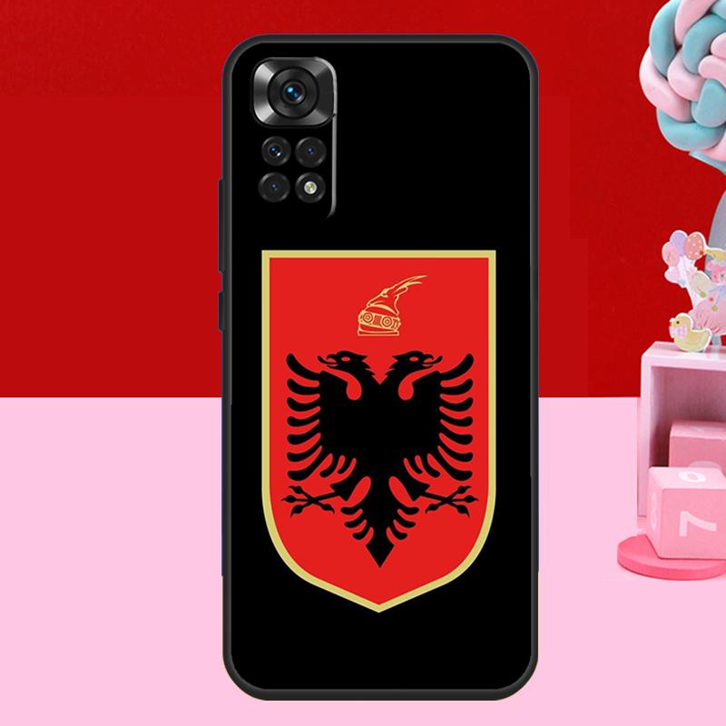 Albania Albanians Flag Case For Xiaomi Redmi Note 11 10 12 13 14 15 Pro Plus Redmi 15 C 14C 10C 12C 13C Soft Cover