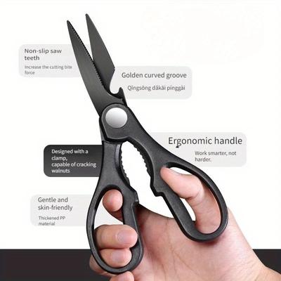 Scissors + Magnetic Knife Set, Kitchen Tool Convenience, Kitchen Shears, Hand Tools