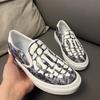 European new skateboard shoes pedal men's bone casual shoes board shoes breathable casual trendy shoes