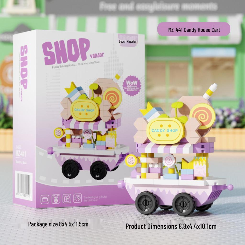 Children's Educational Street Scene Building Blocks Gift Set for Graduation