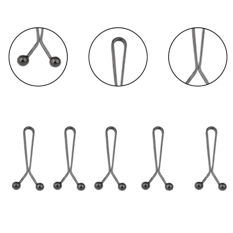 20 Pcs Trousers Tighter Clip Trousers Waist Tightener Trouser Button No Sewing Required for Trouser Legs