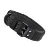 Strongest Nylon Dog Collar 5-Point Adjustable Tactical Pet Collar for Dogs Metal Buckle D-Ring Handle Self-Adhesive Tag Space