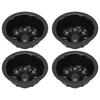4pcs Chrysanthemum Pumpkin Cake Pans Round Shape Kugelhopf Mold Fluted Baking Cake Pans  Baking