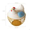 Chicken Egg Basket Countertop Collecting Holder Fresh for Kitchen