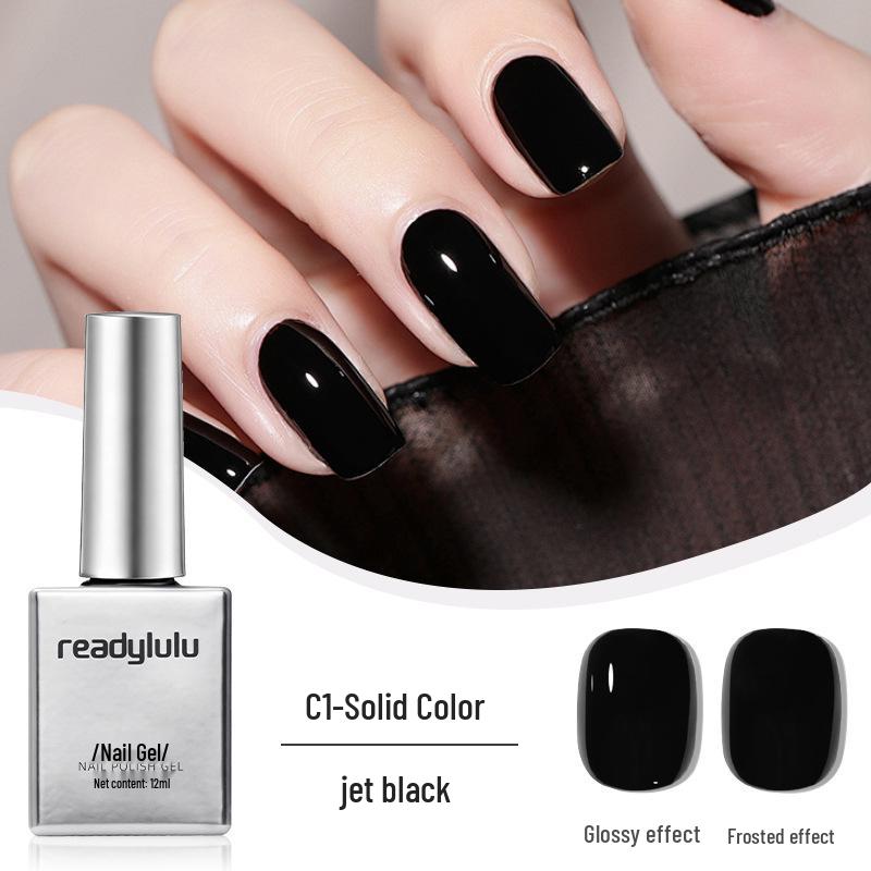 2025 French Seamless Black White Color Block Gel Polish - Instant Leveling Manicure классический чисто черный