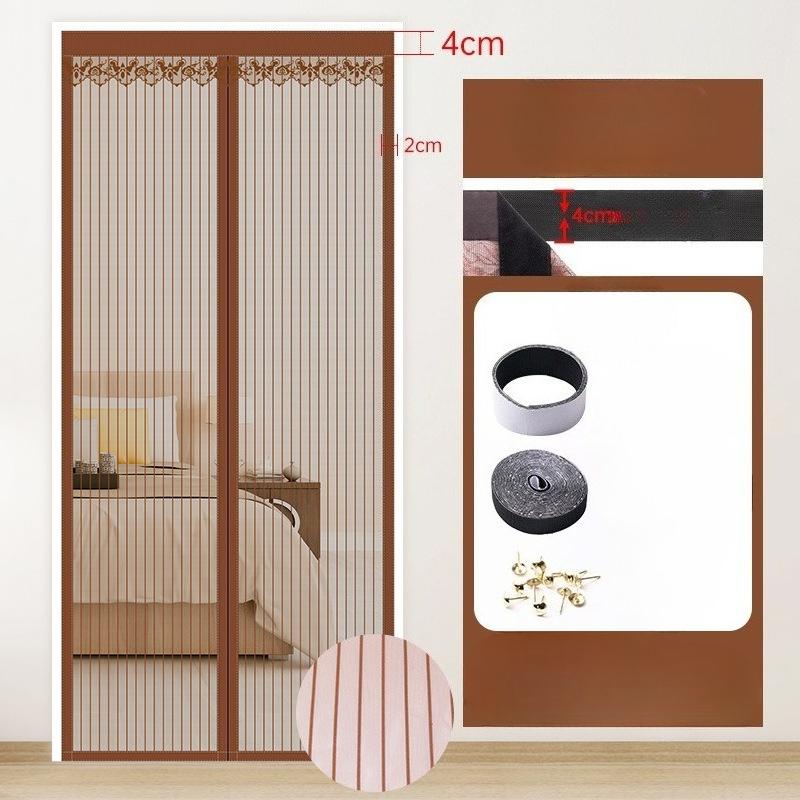 Houd insecten buiten en geniet van frisse lucht met dit magnetische horrengordijn - Eenvoudige installatie, geen accessoires nodig!