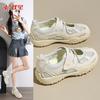 ZGSX-28028 [Price Control Above 59] New Velcro 2025 Summer Mary Jane Shoes Women's Breathable Sports