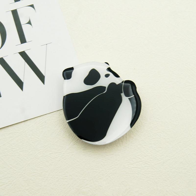 Cute Cartoon Panda Folding Finger Ring Griptok Phone Holder for IPhone 16 15 14 Pro Support Socket Pocket Grip Tok Stand Bracket