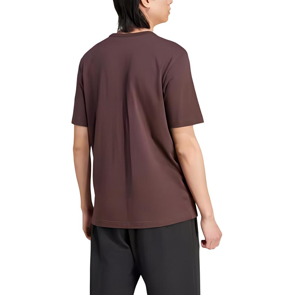 adidas Originals Graphic Tee Outdoor Casual Crew Neck Short Sleeve T-Shirt Men Tops Shadow-Brown IX9610