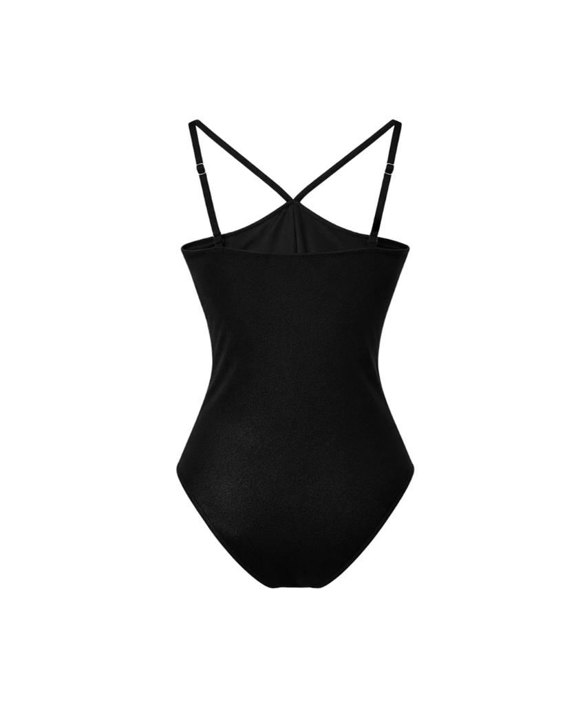 VIKINI VENDER Le Cell Glitter Strap Monokini - Black