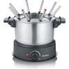 Fondue SEVERIN - FO2473 - Fassungsvermögen 1,4L - Für bis zu 8 Personen - Einstellbare Thermostate - 1500W