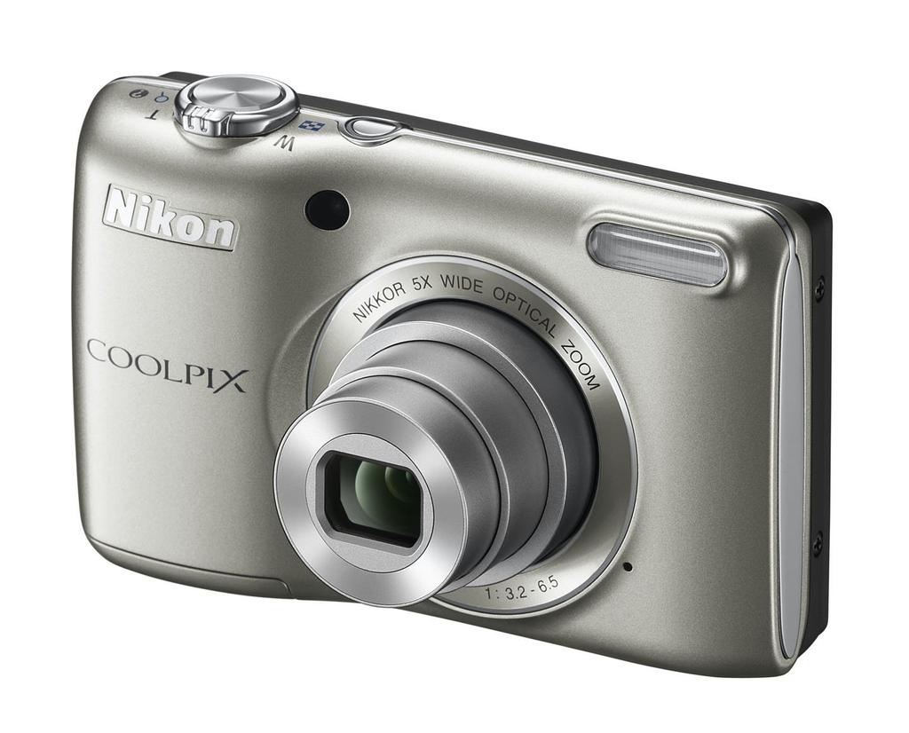 Nikon Digital Camera COOLPIX L26 Silver L26SL