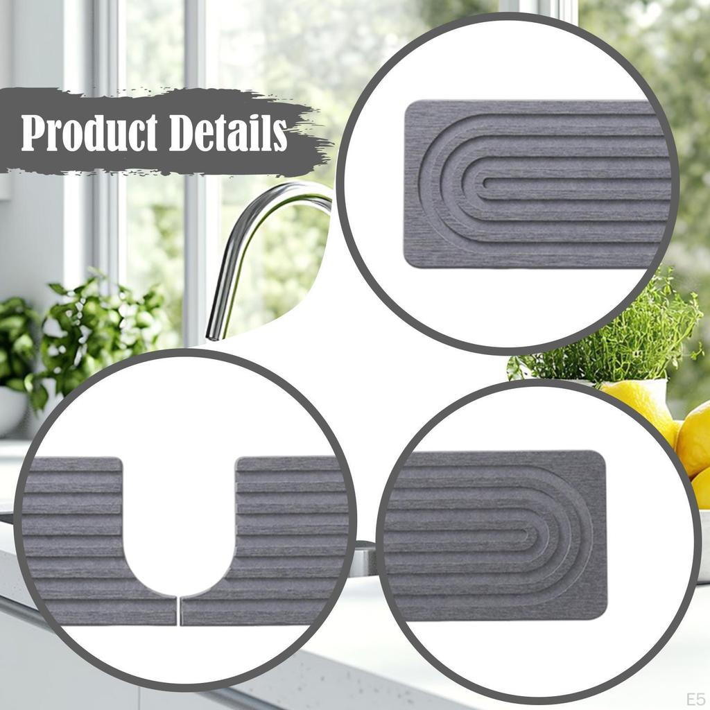Diatomite Drain Pad for Kitchen Sink Area