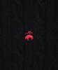 BROOKS BROTHERS [Women'S] Wool Cable Sweater (Black) (Bbwrwbz401)
