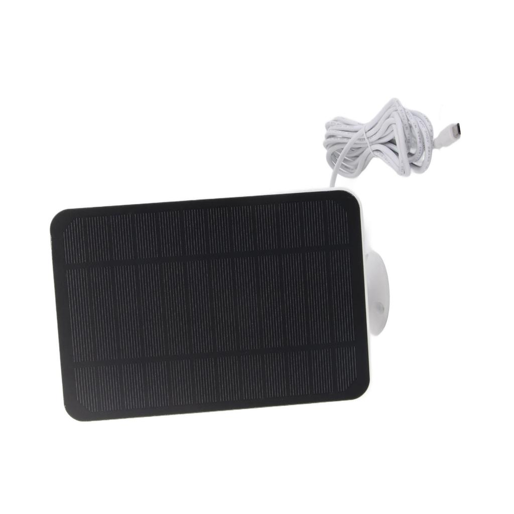 4W 5V Solar Panel for Arlo for Ring for Blink Security Camera IP65 Waterproof Solar Charger with 360 Degree Adjustable