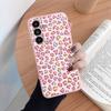 Leopard Print Phone Case For Samsung Galaxy A24 A54 A55 A34 A56 A16 4G Protection Back Cover Soft Silicone Fundas Shell Coque